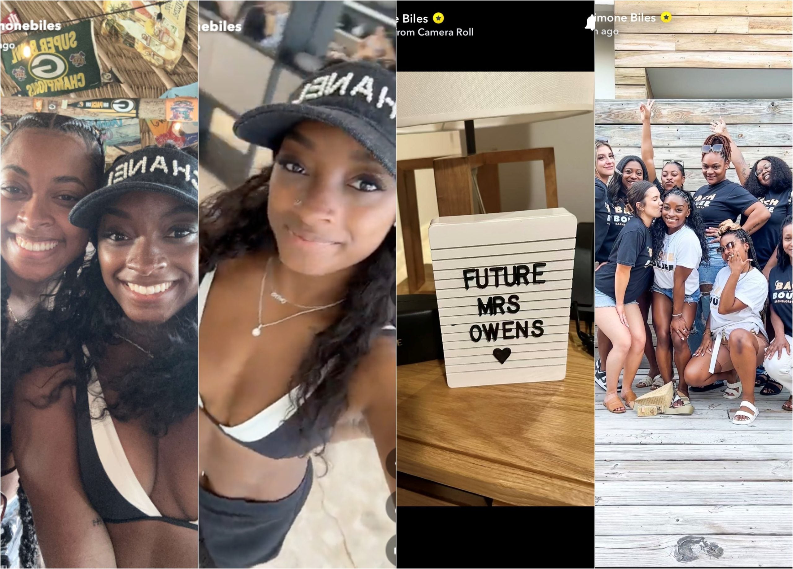 Simone Biles Was The ‘Wife Of The Party’ During Her Bachelorette Party Trip To Belize