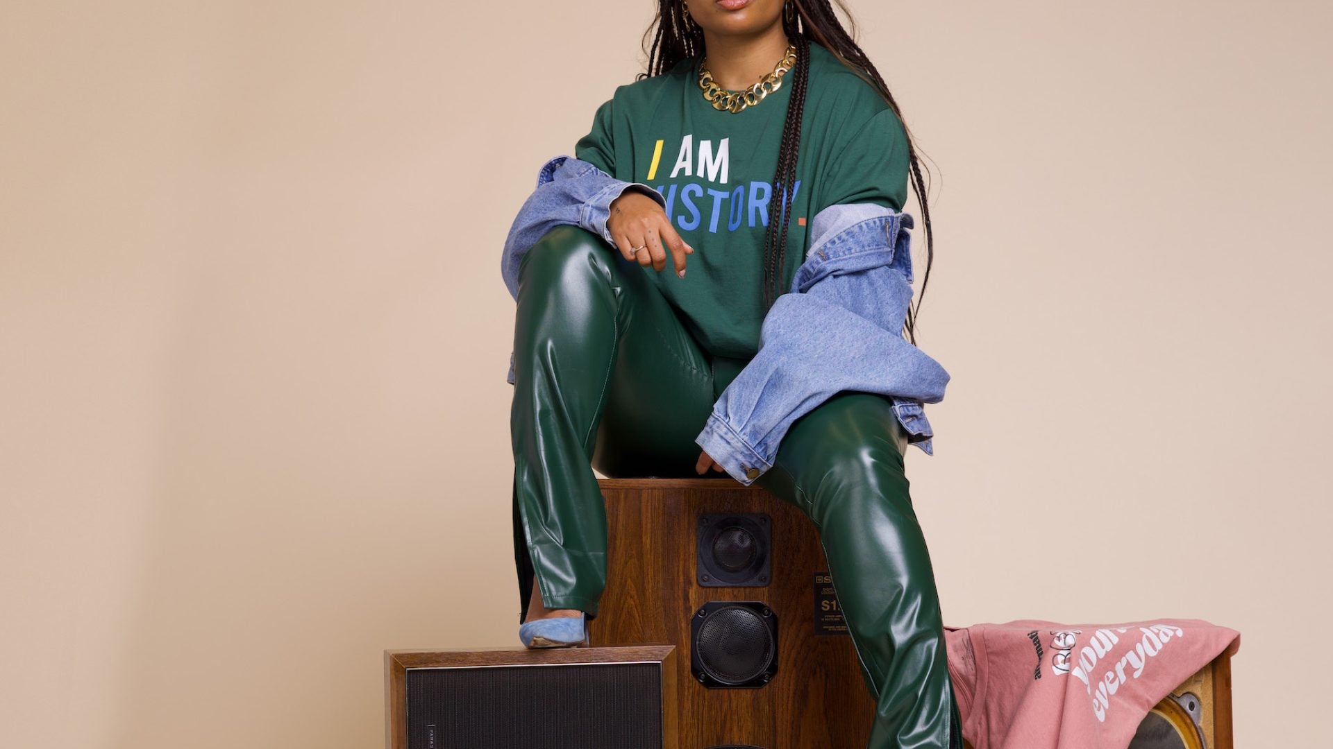 This Graphic Designer Partnered With Walmart To Create An Apparel Line That Affirms The Power Of Blackness:'We're The Legacy Makers Now'