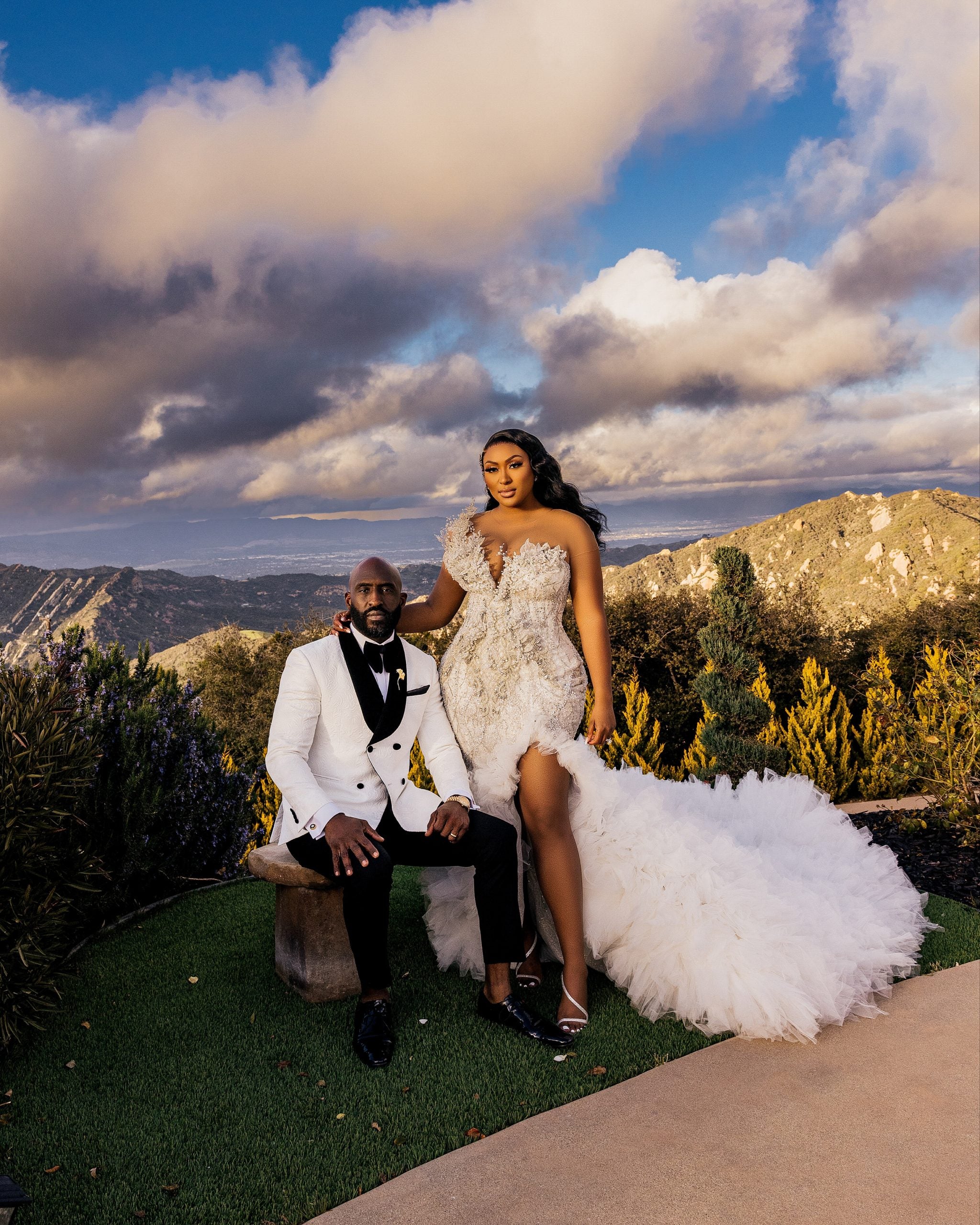 Bridal Bliss: Influencer Charity Washington And Former NFL Star DeShaun  Foster Wed In A Top-Secret Ceremony In Calabasas