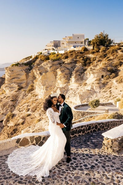 Bridal Bliss: Makki And Yonatan’s Grecian Wedding Was Breathtakingly Beautiful