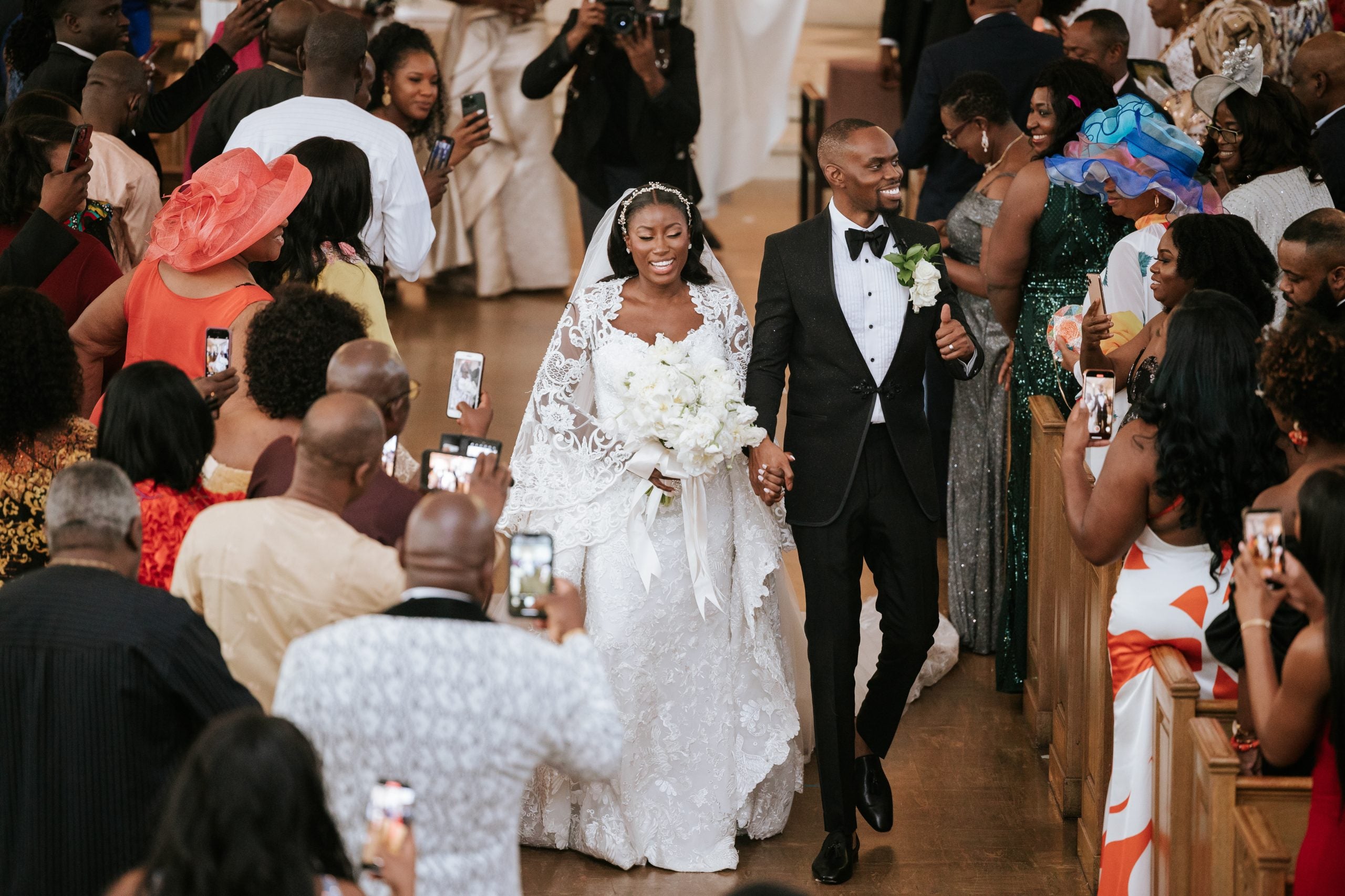 Bridal Bliss: Mary-Ann And Ofuje Celebrated Their Love — And Their Culture — With A Big Bash In Baltimore