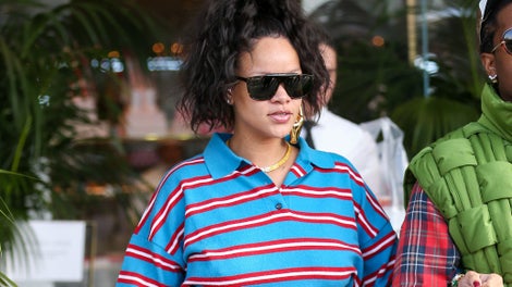 Rihanna Styles Number Two In a Shirt Everyone Has