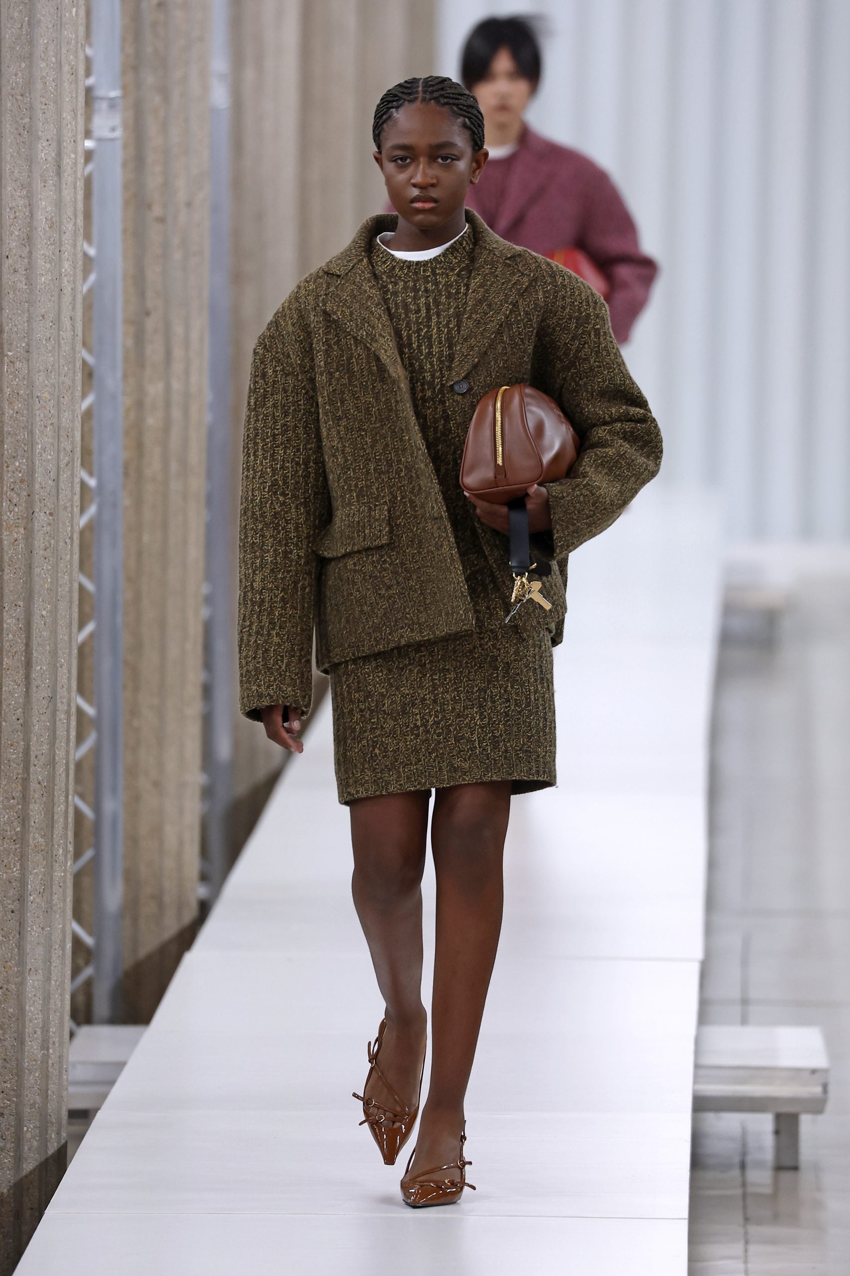 Zaya Wade Walks The Miu Miu F/W 23′ Show