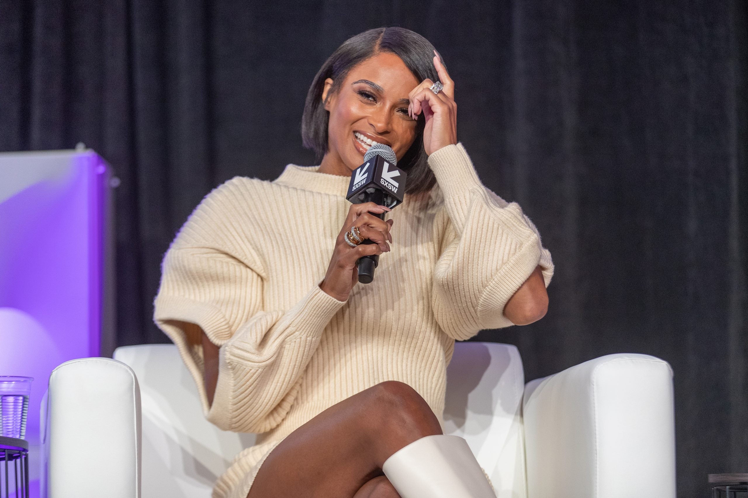 EXCLUSIVE: Ciara Responds To Backlash Over Her "Independent" Lyrics And Head-Turning Oscars Dress At SXSW