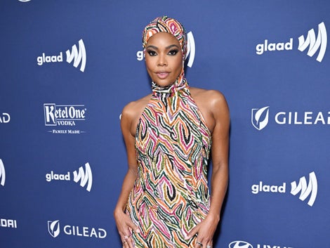Gabrielle Union Stuns In Moschino For The GLAAD Awards