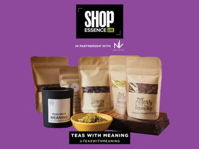 WATCH: Shop Essence Live – Teas With Meaning