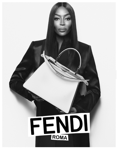 Naomi Campbell Wears Fendi’s Peekaboo Bag Well