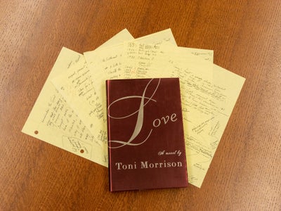 Toni Morrison’s Creative Process Is Explored In New Revelatory Exhibition At Princeton University