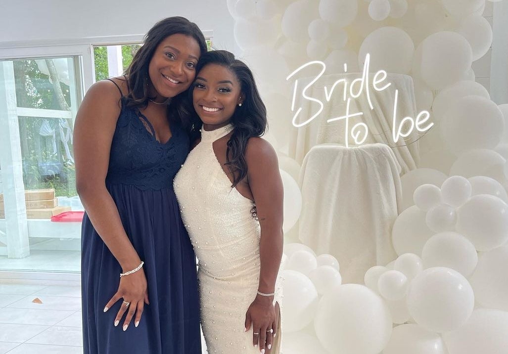 Simone Biles Had A Dreamy Bridal Shower Over The Weekend ...