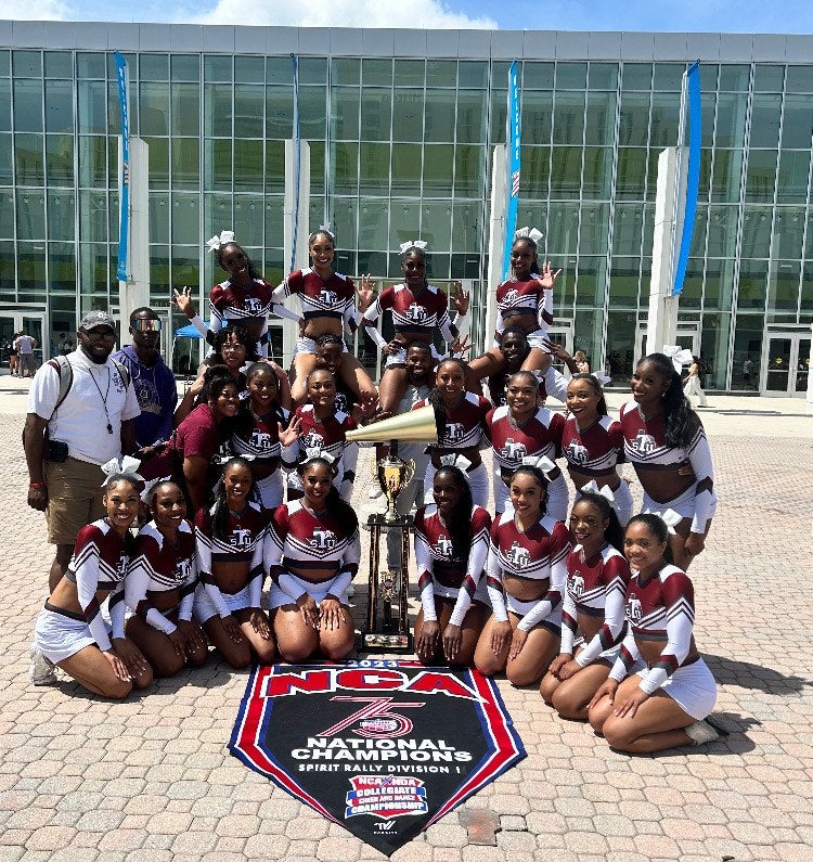Texas Southern University Becomes First HBCU To Win National Cheerleading Title