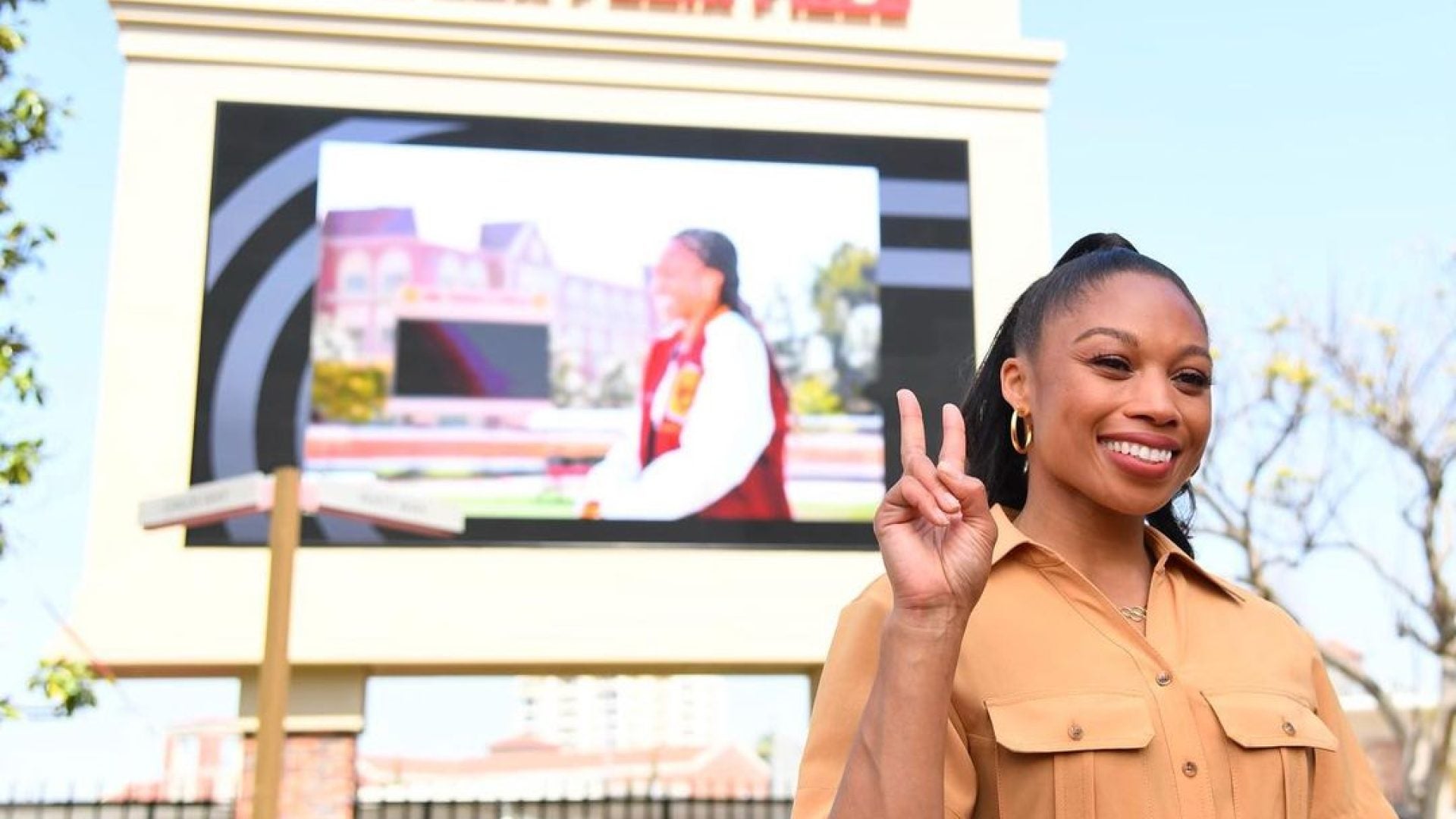 USC Names Track & Field Facility In Honor Of Allyson Felix's Career Accomplishments