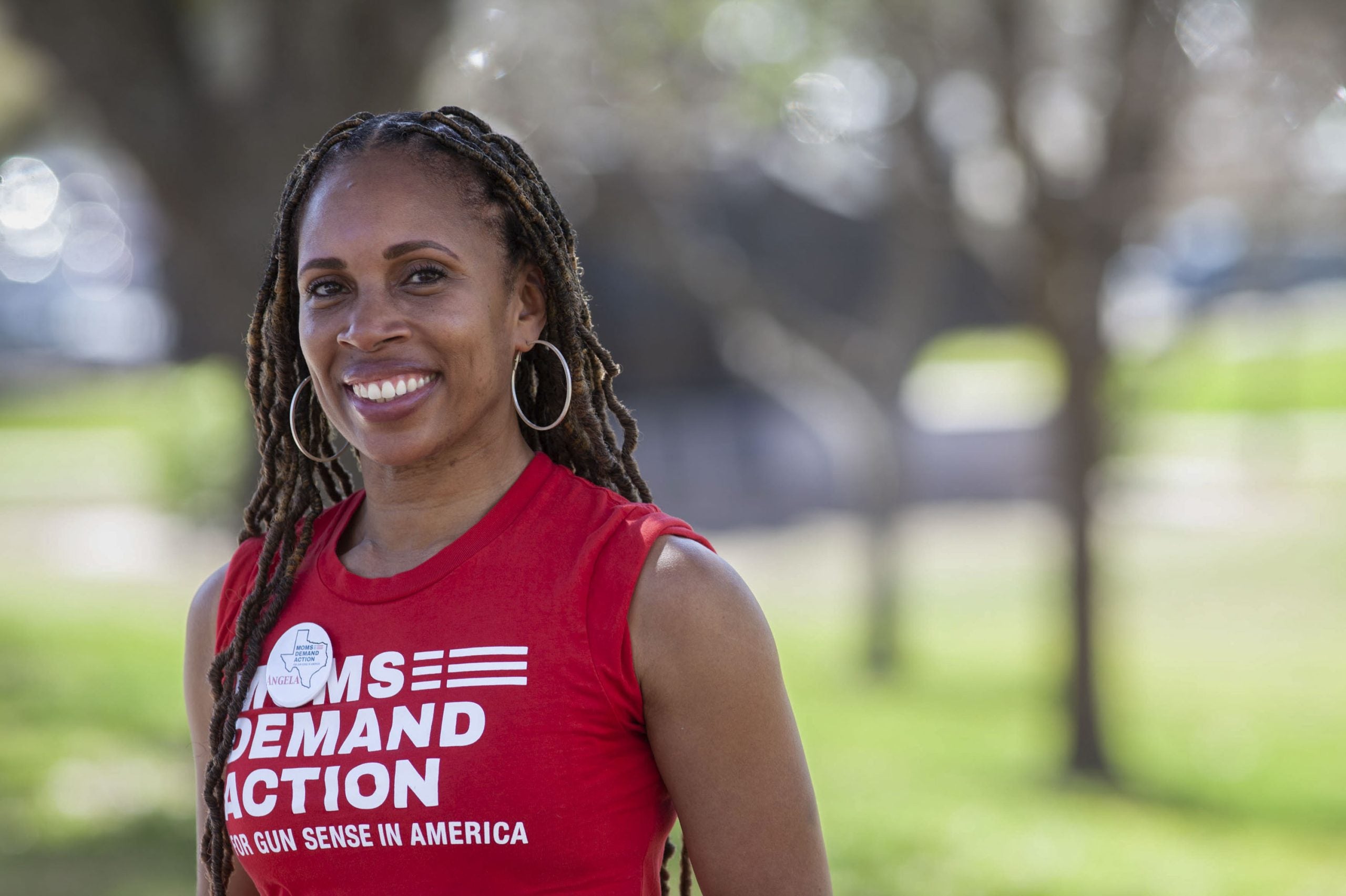 EXCLUSIVE: Amid Troubling Gun Violence, Angela Ferrell-Zabala Is Fighting Back As The First Executive Director Of Moms Demand Action 