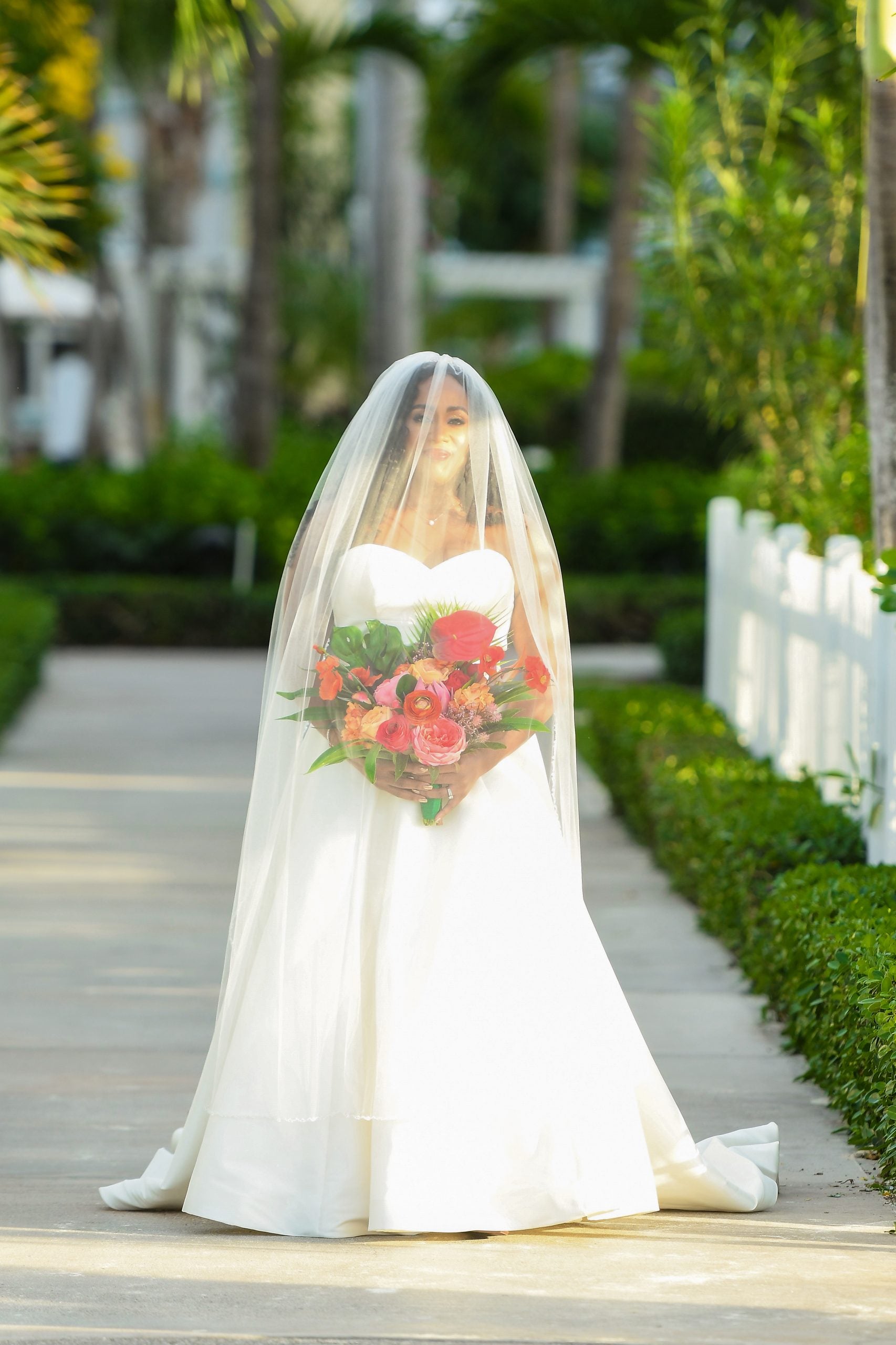 Bridal Bliss: Tomika And Michael Said 'I Do' In A Sunset Wedding On The Beach In Turks And Caicos