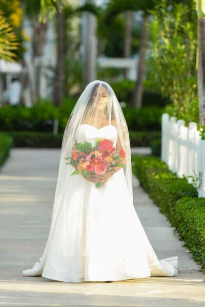 Bridal Bliss: Tomika And Michael Said ‘I Do’ In A Sunset Wedding On The Beach In Turks And Caicos