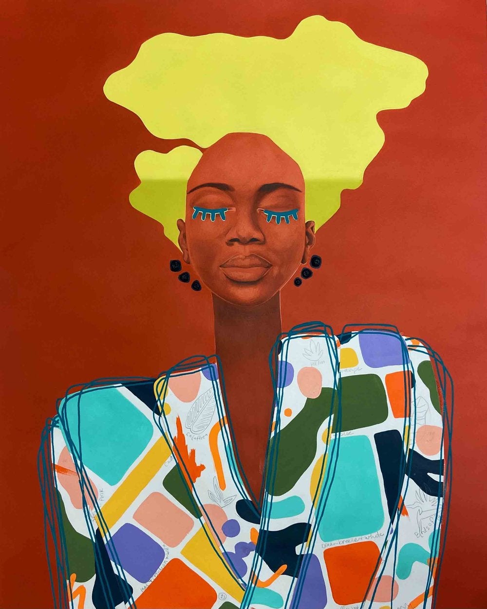 “Who She Found In The Looking Glass” Explores Concepts Of Self-Identity With Black Women As The Artists And Muses