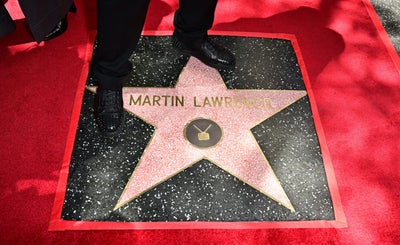 Martin Lawrence Receives Star On The Hollywood Walk Of Fame