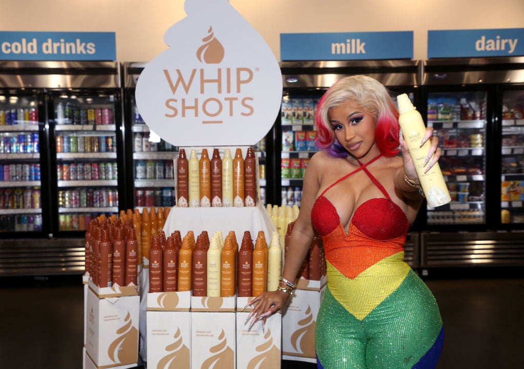 Cardi B Has Reached A Major Business Milestone With Her Vodka-Infused "Whipshots" Brand