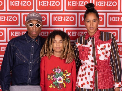 Photos Of Pharrell And His Fashionable Family Over The Years | Essence