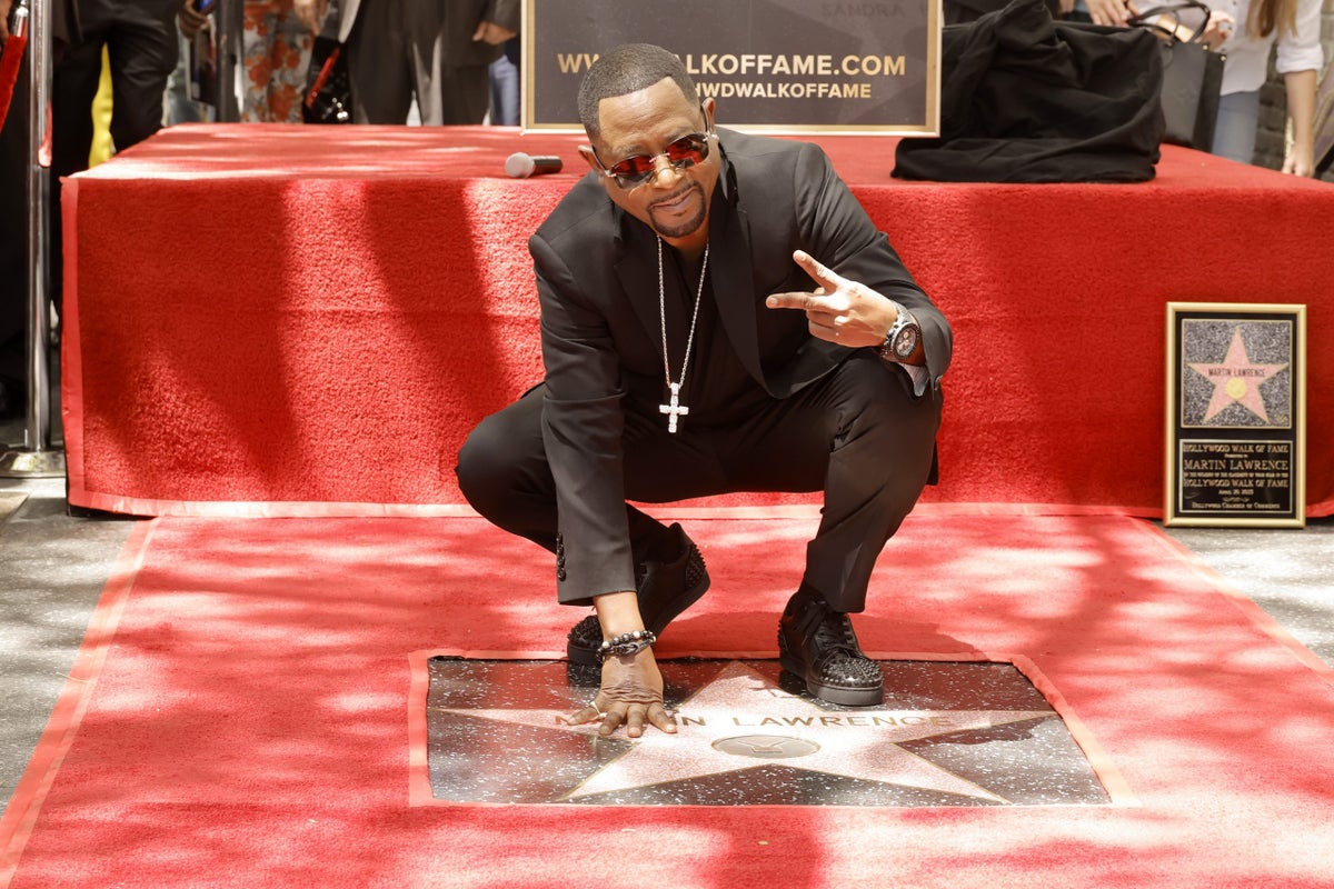 Martin Lawrence Receives Star On The Hollywood Walk Of Fame ...