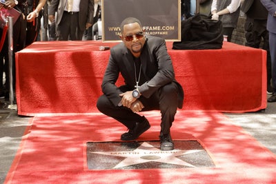 Martin Lawrence Receives Star On The Hollywood Walk Of Fame