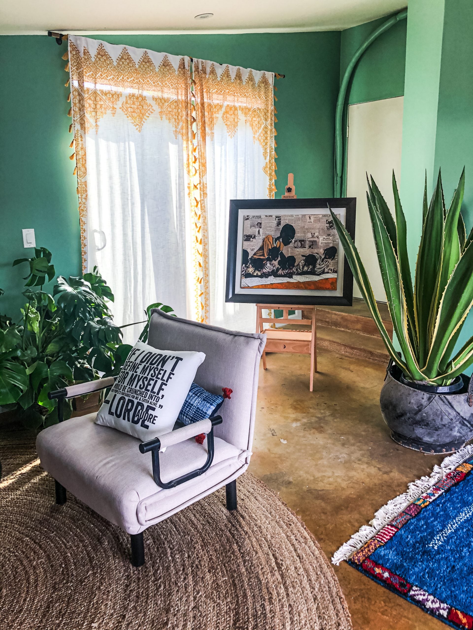 Home Style: An LA Abode With A Colorful Space For Creativity