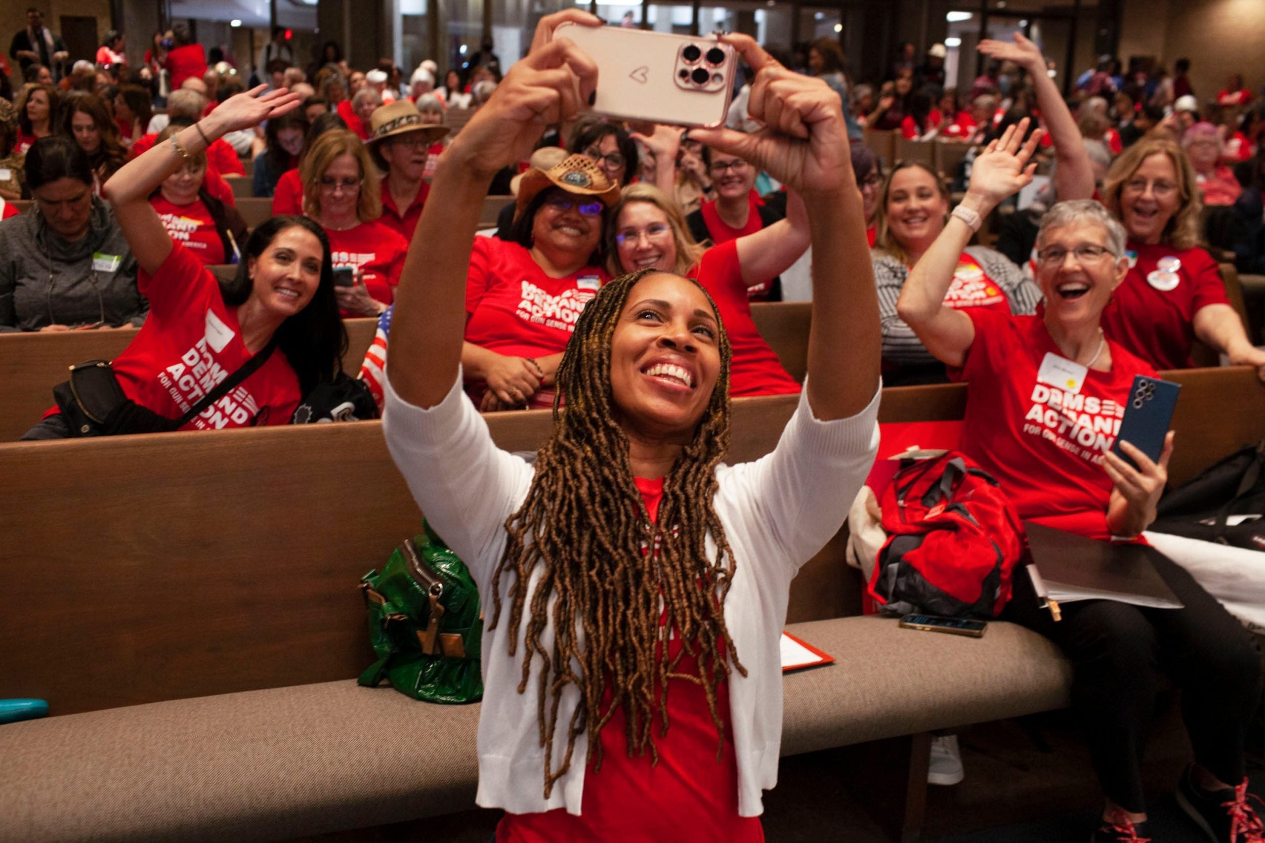EXCLUSIVE: Amid Troubling Gun Violence, Angela Ferrell-Zabala Is Fighting Back As The First Executive Director Of Moms Demand Action 