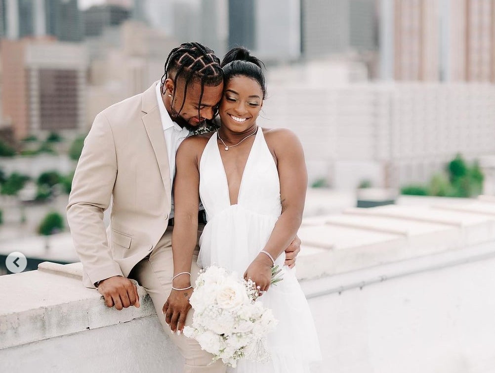 ICYMI, Simone Biles And Sofia Richie Married The Men Of Their Dreams On The Same Day