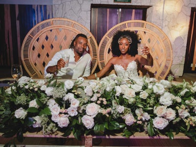 Bridal Bliss: With The Caribbean Sea As Their Backdrop, Vanessa And Kevin Had A Boho-Chic Beach Wedding