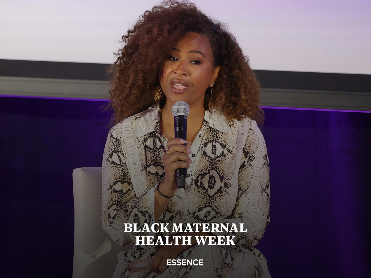 After A Stressful Delivery Experience, ‘Mamaste’ Host Tanika Ray Wants Pregnant Black Women To Know All Their Options