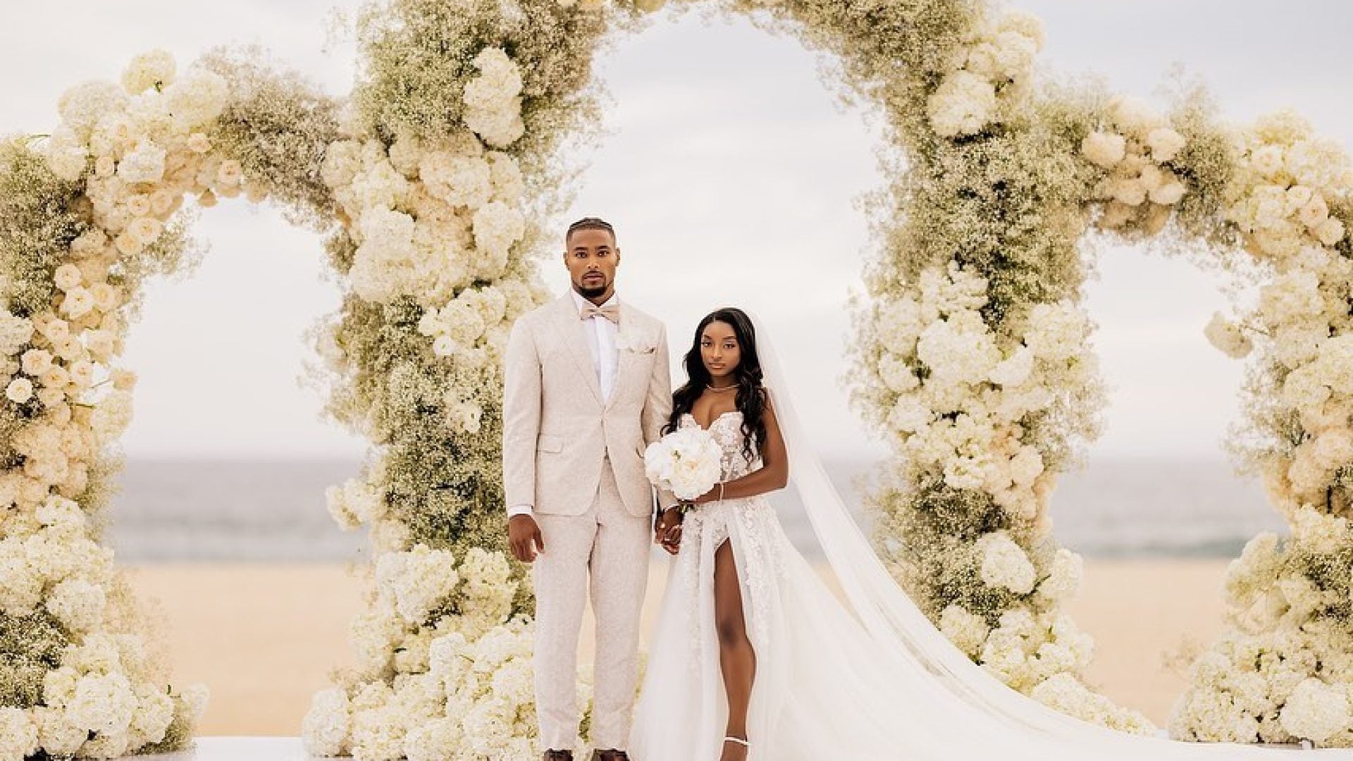 After Their Sweet And Simple Courthouse Wedding In Houston, Simone Biles And Jonathan Owens Said 'I Do' A Second Time In Mexico
