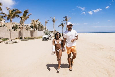 Newlyweds Simone Biles And Jonathan Owens Share Fit And Fine Honeymoon Pictures  