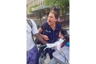 NYC Hospital ‘Karen’ Under Fire After Video Of Her Allegedly Trying To Take Bike From Black Teen Goes Viral
