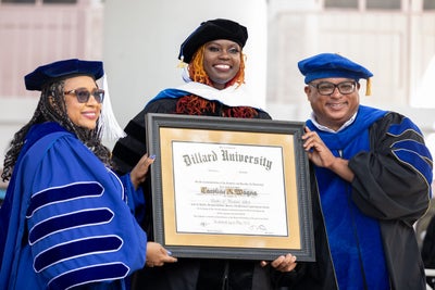 President And CEO Of ESSENCE Ventures Caroline Wanga Receives Honorary Degree From Dillard University And Delivers Powerful Commencement Speech