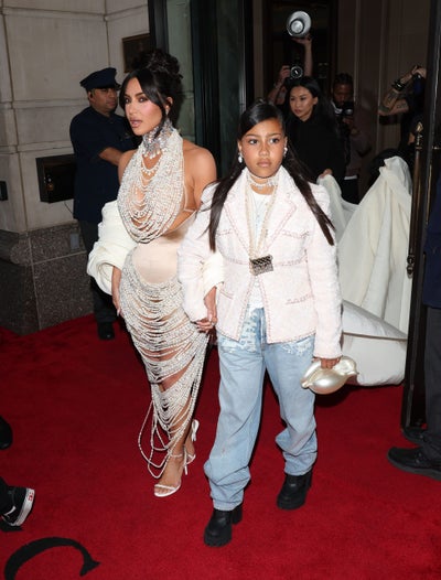 North West And Puma Sabti Curry Were By Their Moms’ Side For The Met Gala Festivities