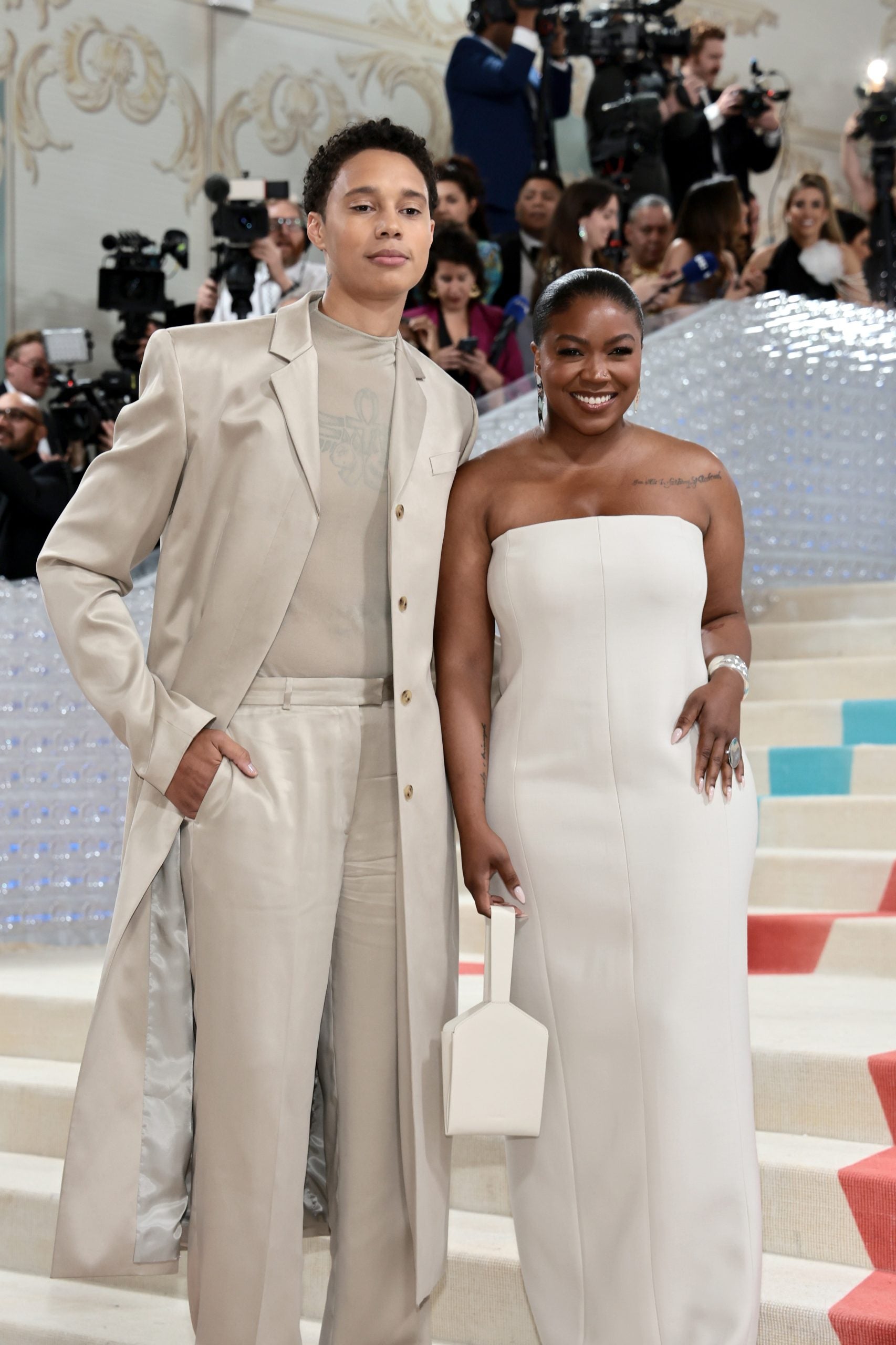 Brittney Griner Wears Custom Calvin Klein To The 2023 Met Gala