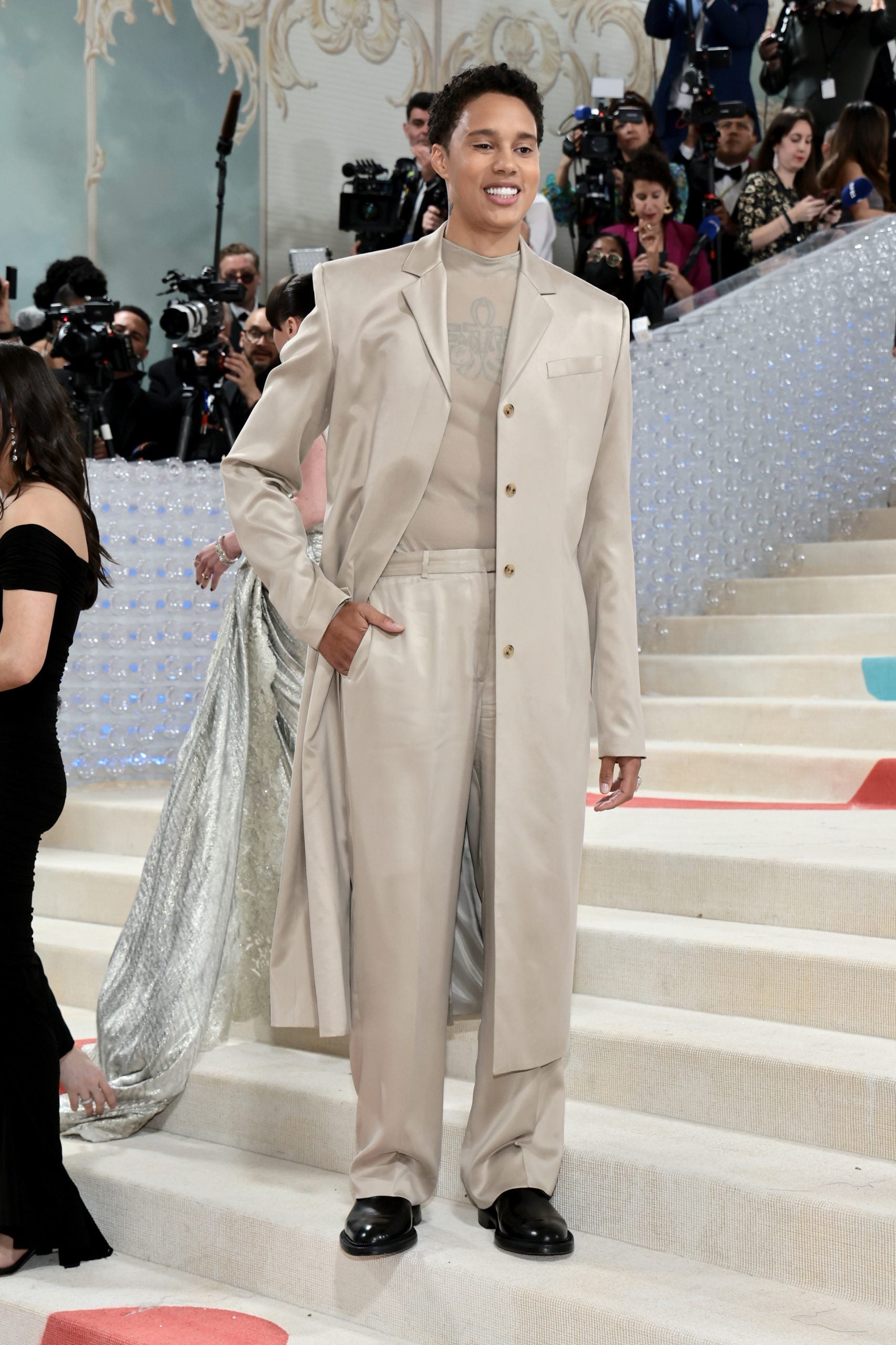 Brittney Griner Wears Custom Calvin Klein To The 2023 Met Gala