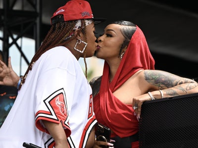 Da Brat Performed At The Lovers & Friends Music Festival With Baby-To-Be