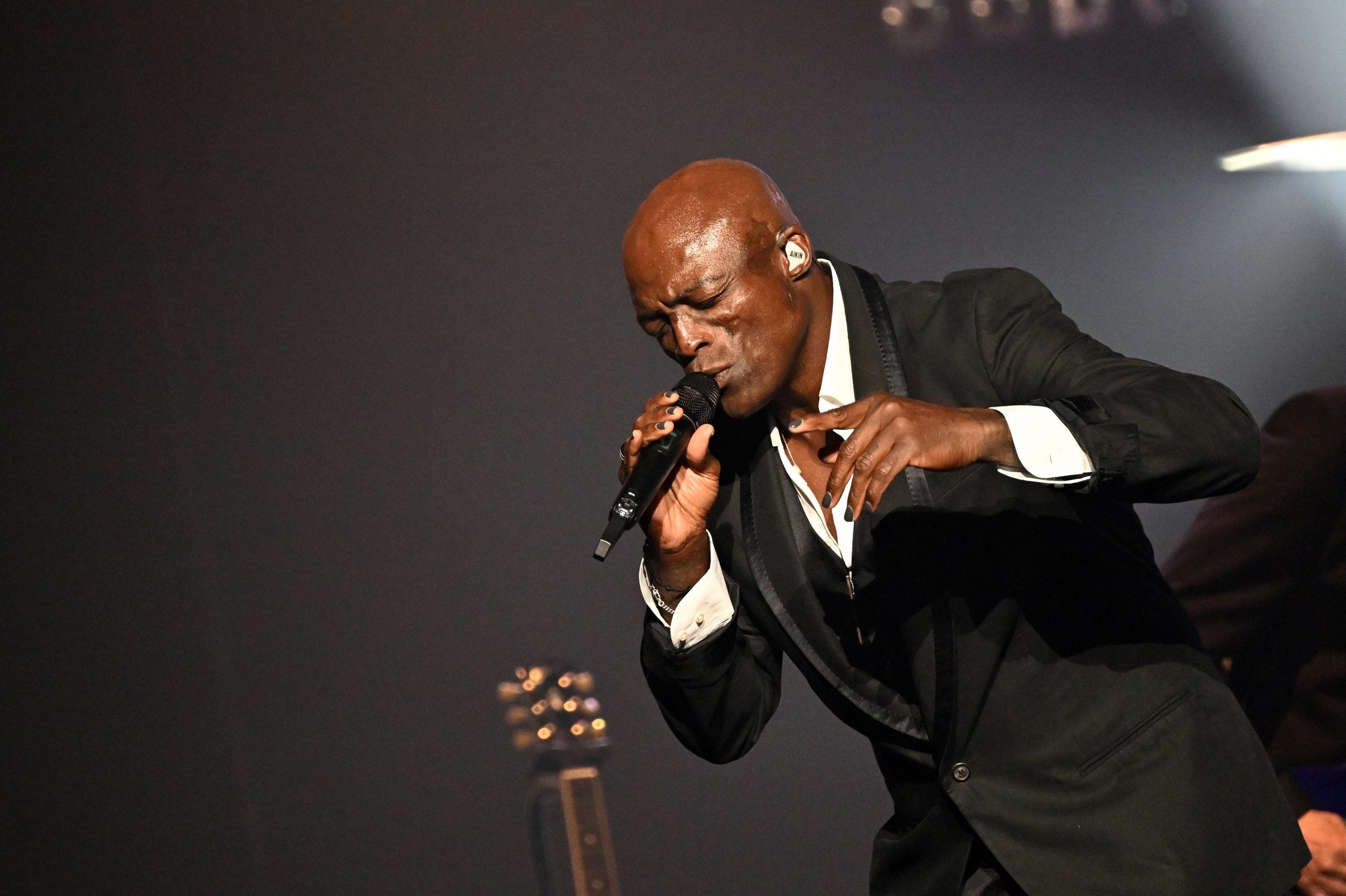 Seal Honors Tina Turner During NYC Concert: "You'll Always Be Loved"