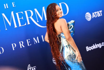 Stars Go “Under The Sea” Glam For ‘The Little Mermaid’ Blue Carpet Premiere