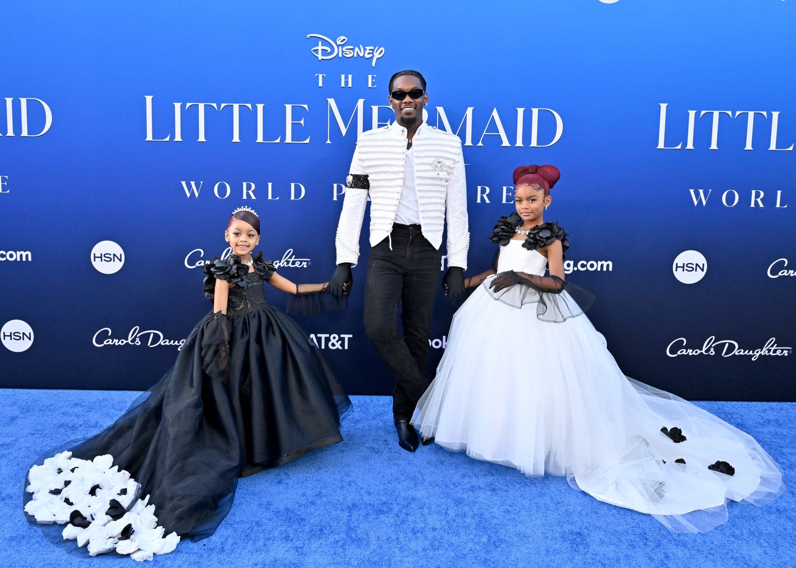 It Was A Family Affair At 'The Little Mermaid' Premiere For These Celebrity Parents And Their Daughters