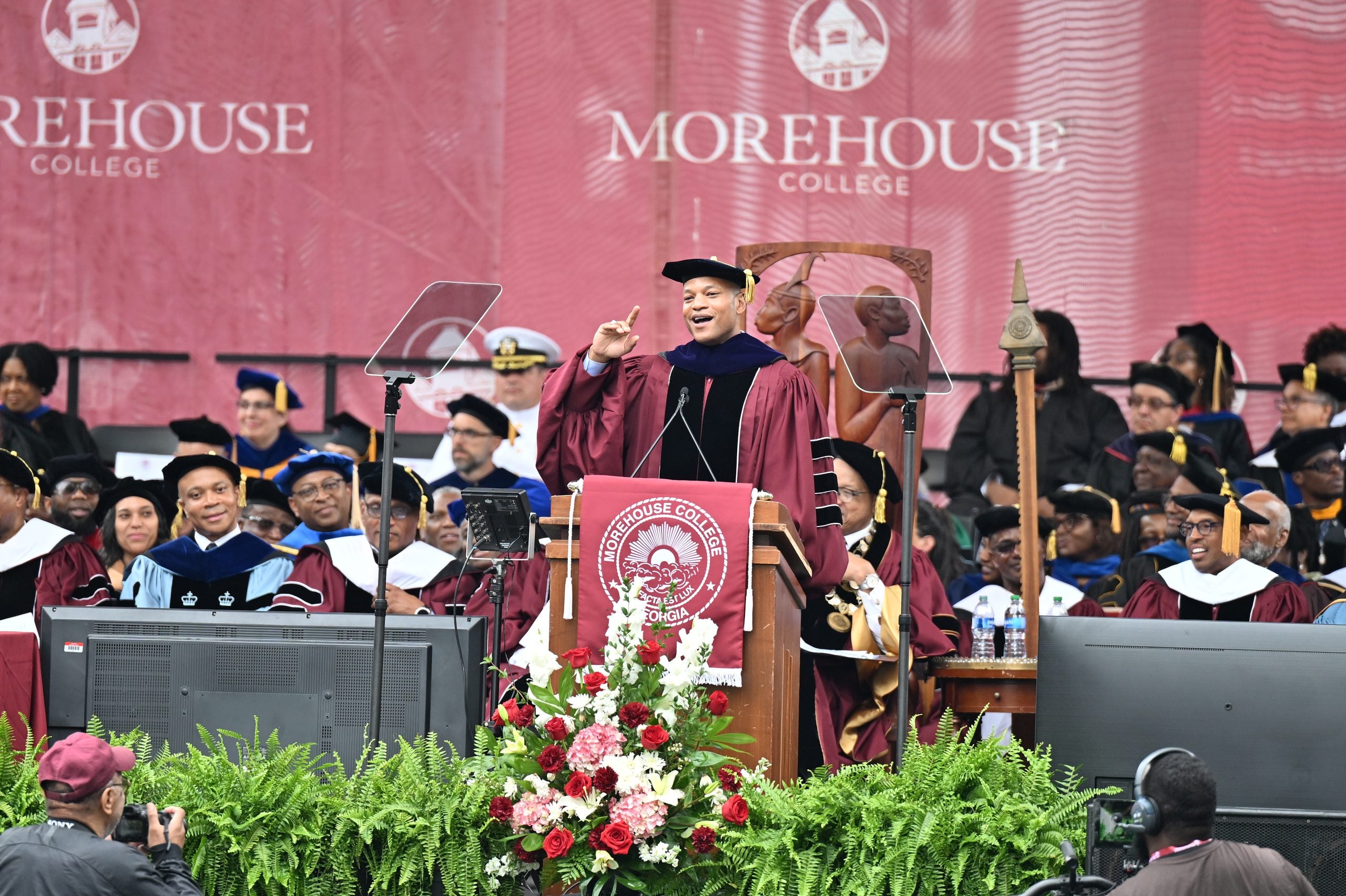 'Our History Is Our Power': Maryland Gov. Wes Moore Delivers Commencement Address At Morehouse College