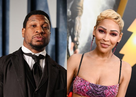 Jonathan Majors And Meagan Good Hold Hands Amid Rumors They’re Dating