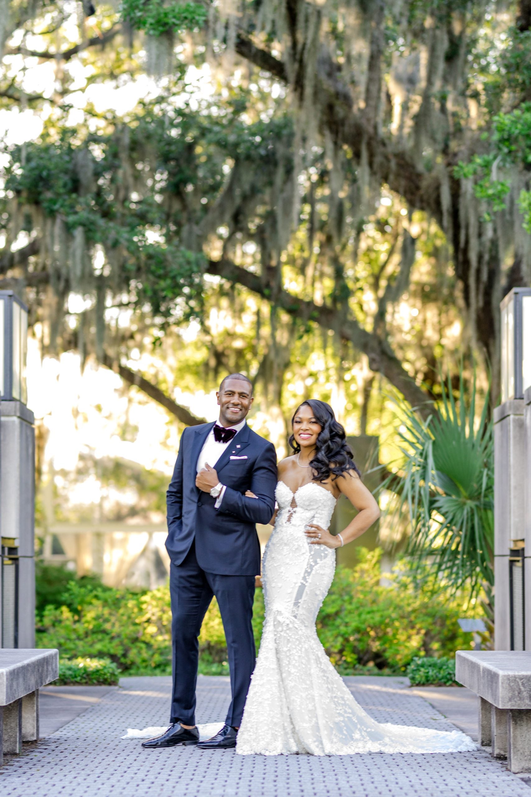 Bridal Bliss: Sevetri And Aulston's NOLA Wedding Had Performances By A Second Line Band, A Gospel Choir — And Juvenile