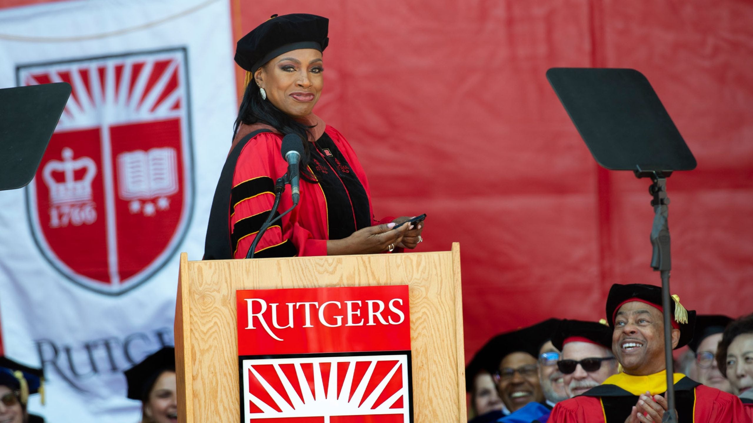 “Bring Your Best To The World”: Sheryl Lee Ralph Encourages Rutgers Graduates To Follow Their Dreams