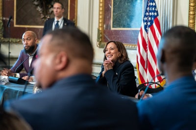 Vice President Kamala Harris Convened Men Of Color Entrepreneurs At The White House, Stresses Their Need For “Access”