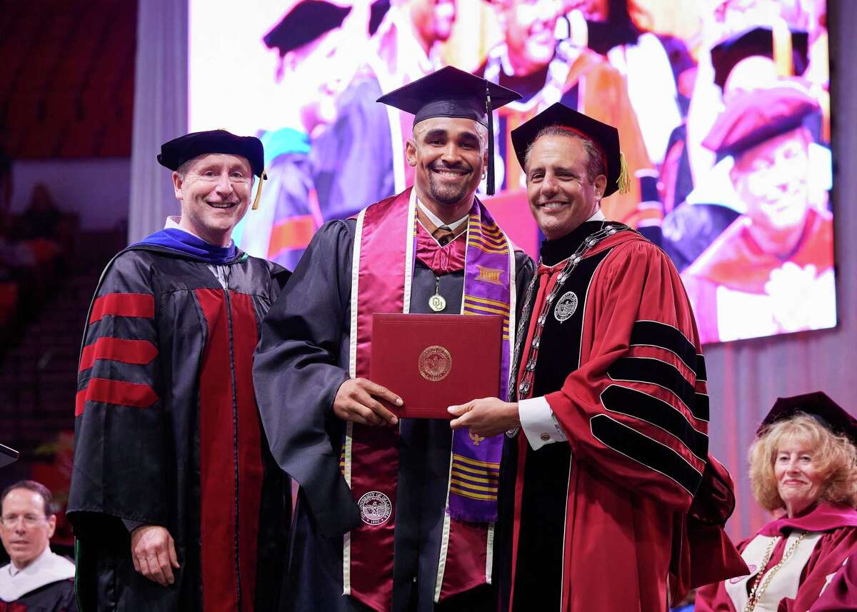 After Securing The Most Lucrative NFL Deal In History, Jalen Hurts Also Just Graduated With His Master's Degree