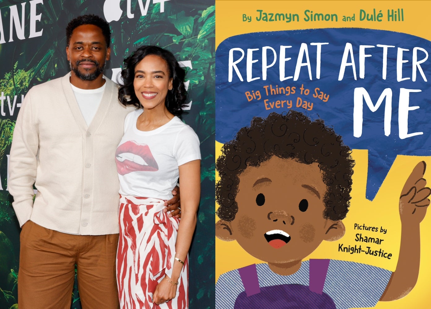 Jazmyn Simon And Husband Dulé Hill Team Up For A Children's Book That Highlights The Power Of Affirmations