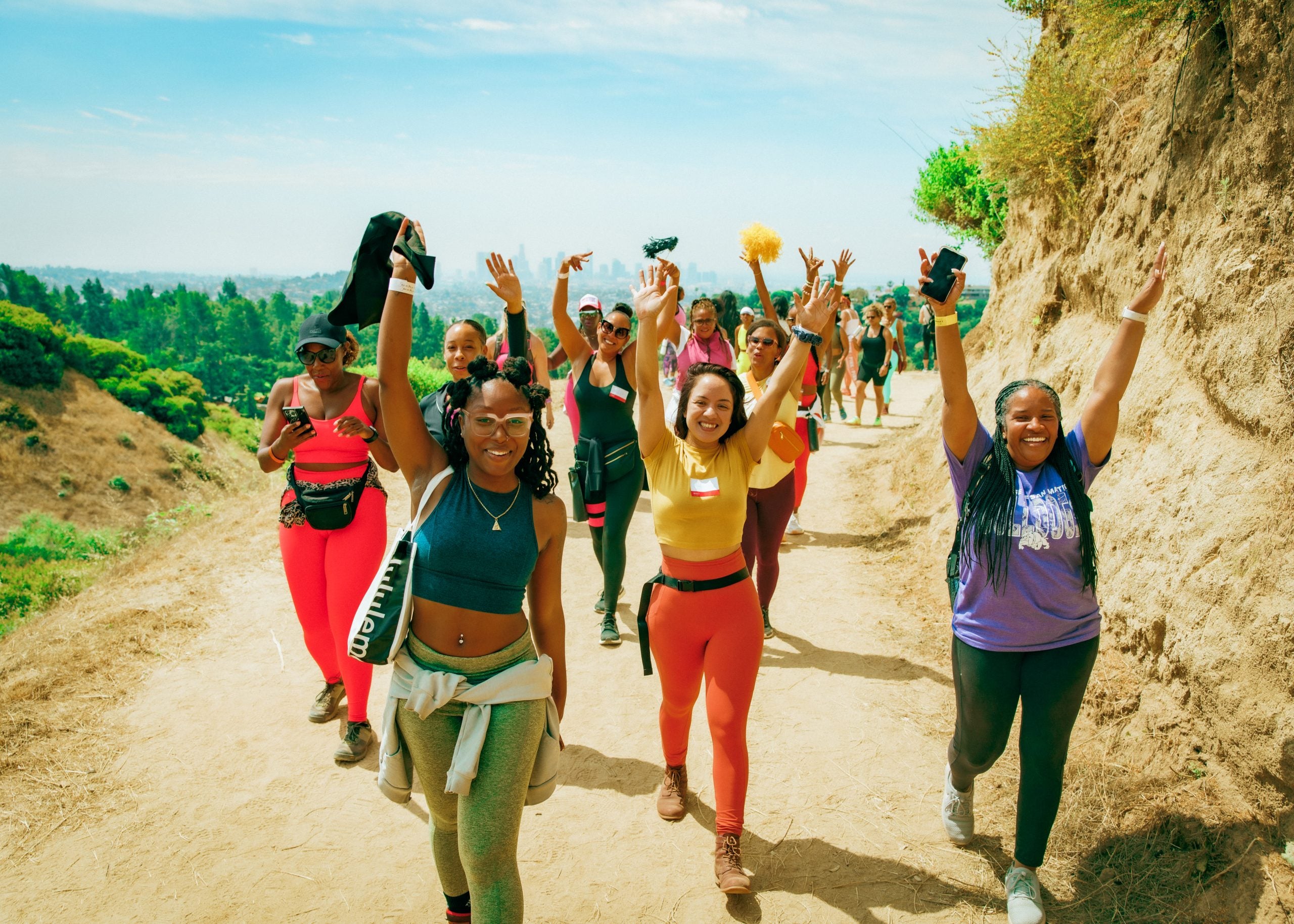 200+ Black Women Joined The Morning Mindset With Tai Hike And Experience In Los Angeles During BET Awards Weekend