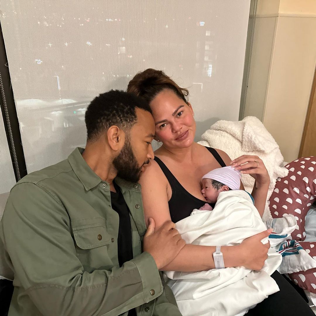 Five Months After Having Their Third Child, John Legend And Chrissy Teigen Welcome Their Fourth Via Surrogate
