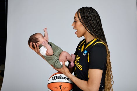 WNBA Star Dearica Hamby Faced Discrimination While Pregnant. She’s Now An Advocate For Working Moms On And Off The Court.